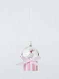 John Lewis Heirloom Splendour Poodle Snowglobe Bauble