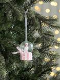 John Lewis Heirloom Splendour Poodle Snowglobe Bauble