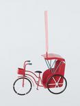 John Lewis Worldly Treasures Metal Rickshaw Tree Decoration