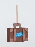John Lewis Worldly Treasures 'Bon Voyage' Travel Trunk Tree Decoration