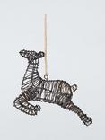 John Lewis Ancient Wonders Wire Reindeer Tree Decoration