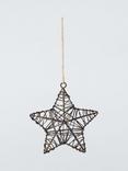 John Lewis Ancient Wonders Wire Star Tree Decoration