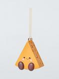 John Lewis Cute Cheese Bauble
