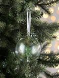 John Lewis Enclosed Letter Glass Bauble