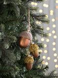 John Lewis Ancient Wonders Hanging Acorns Tree Decoration