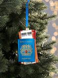 John Lewis Worldly Treasures Passport Bauble