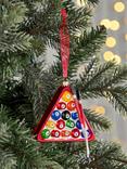 John Lewis Pool Balls & Cues Bauble