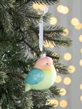 John Lewis Heirloom Splendour Pastel Bird Bauble