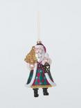 John Lewis Enchanting Tales Santa with Lantern Bauble