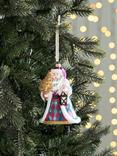 John Lewis Enchanting Tales Santa with Lantern Bauble