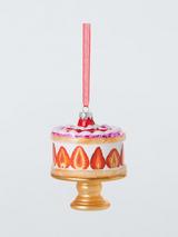 John Lewis Heirloom Splendour Strawberry Cake Bauble