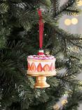 John Lewis Heirloom Splendour Strawberry Cake Bauble