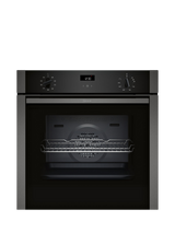 NEFF N50 B1ACE4AG3B Built In Electric Single Oven, Graphite-grey