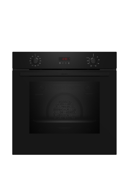Neff N30 B2DCG7AK3B Built In Self Cleaning Electric Single Oven, Black, Black