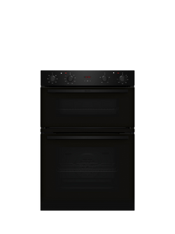 Neff N30 U1DCC0AK3B Built in Electric Double Oven, Black, Black