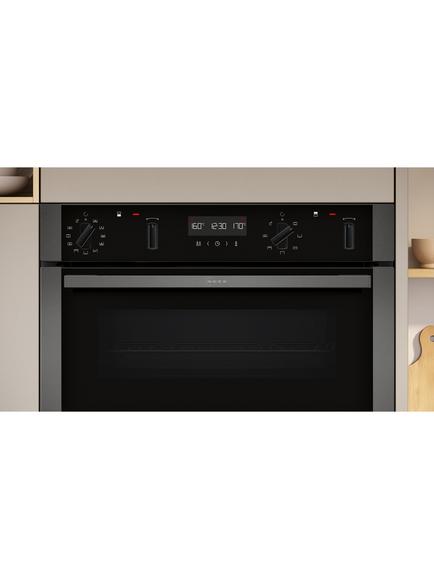 Neff N50 U2ACH7A Built In Self Cleaning Double Smart Electric Oven - view 2, Graphite