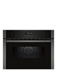 Neff N50 C1AMG84G1B Built-In Microwave Oven, Graphite