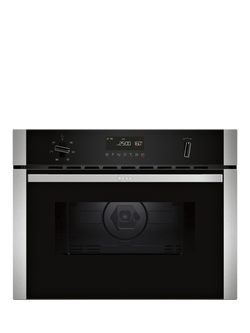 Neff N50 Built-In Microwave Oven, C1AMG84N1B, C1AMG84G1B, Stainless Steel