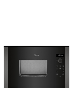 Neff N50 Built-In Microwave, HLAWD23N0B, HLAWD23G0B, Graphite