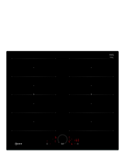 Neff N70 T66FHX4L0 60cm Flex Induction Hob, Black, Black