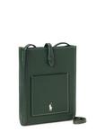Polo Ralph Lauren Polo Play Leather Pocket Crossbody Bag, Green