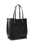 Polo Ralph Lauren Bellport Leather North South Tote Bag, Black