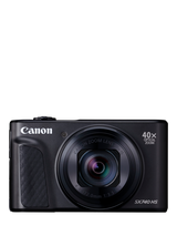 Canon PowerShot SX740 HS Lite Edition Digital Camera, 4K Ultra HD, 20.3MP, 40x Optical Zoom, Wi-Fi, Bluetooth,  3" Tiltable Screen, Black