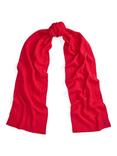 Polo Ralph Lauren Wool Blend Cable Knit Oblong Scarf, Red