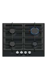 Bosch Series 6 PCP6A6I90 60cm Gas Hob, Black