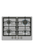 Bosch Series 4 PGP6B5K90 60cm Gas Hob, Stainless Steel