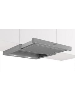 Bosch Series 2 DFM063W56B Telescopic Cooker Hood, Silver Metallic, Silver Metallic