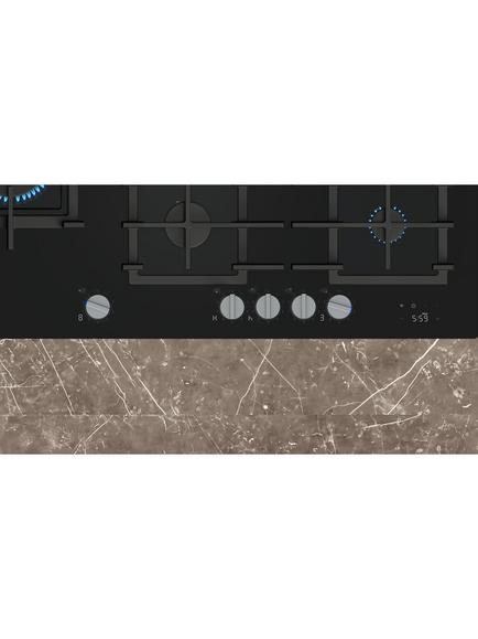 Siemens iQ700 ER9A6SH40 90cm Gas Hob, Black Tempered Glass - view 2, Black Tempered Glass