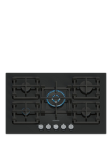 Siemens iQ500 EP7A6QI40 75cm Gas Hob, Black Tempered Glass
