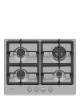 Neff N50 T26GKH8N0 58cm Gas Hob, Stainless Steel