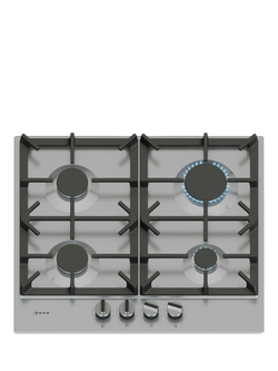 Neff N70 58cm Gas Hob, T26CIP8N0, T26CIP8S0, Stainless Steel