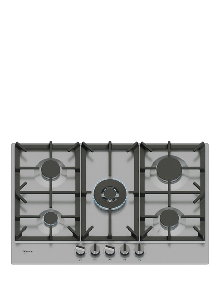 Neff N70 75cm Gas Hob, T27CIQ8N0, T27CIQ8S0, T27PIQ4S0, Stainless Steel