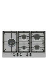 Neff N70 T27CIS8N0 75cm Gas Hob, Stainless Steel