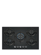Neff N70 T27PIQ4S0 75cm Gas Hob, Black Tempered Glass