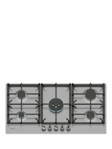 Neff N70 T29CIR8N0 90cm Gas Hob, Stainless Steel