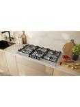 Neff N70 T29CIR8N0 90cm Gas Hob, Stainless Steel