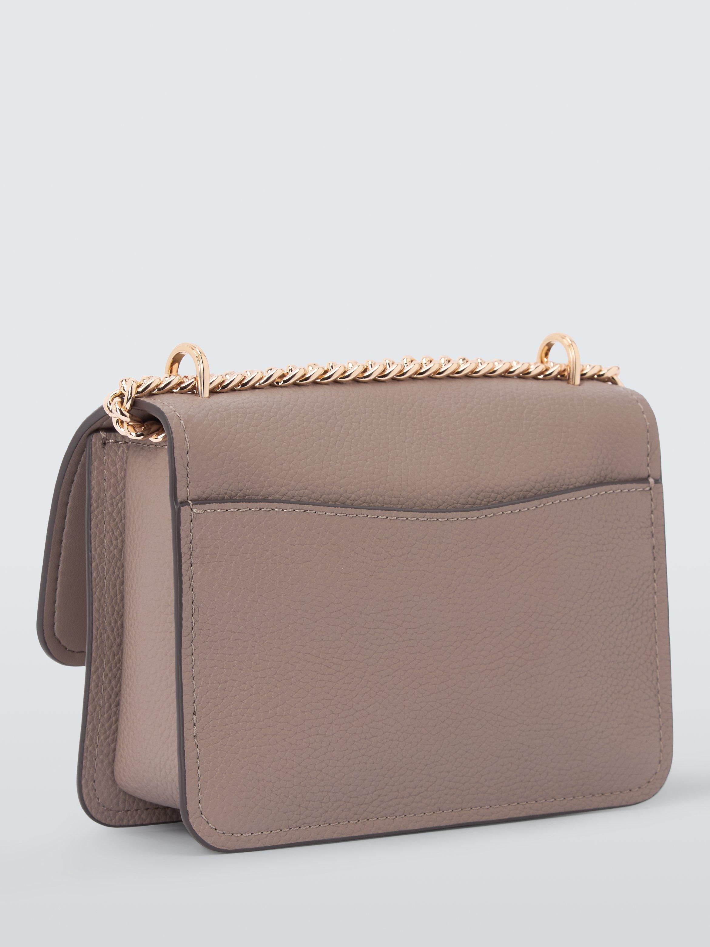 Product image 2 of 4, which shows Michael Kors Claire Leather Crossbody Bag, Birch