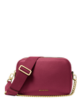 Michael Kors Bryant Leather Cross Body Camera Bag, Mulberry