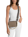 Michael Kors Bryant Cross Body Bag, Brown/Multi