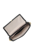 Michael Kors Nessa Leather Cross body Messenger Bag, Black
