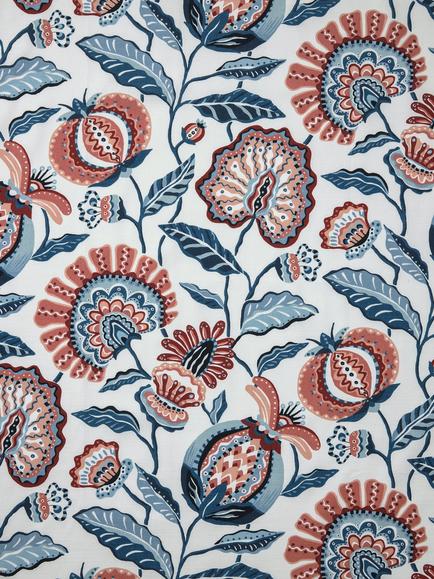 John Lewis Pomegranate Trail Furnishing Fabric, Multi, Multi