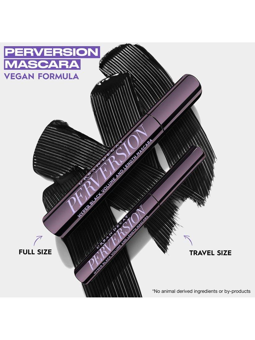 Product image 6 of 10, which shows Urban Decay Perversion Mascara, Black, Travel Size