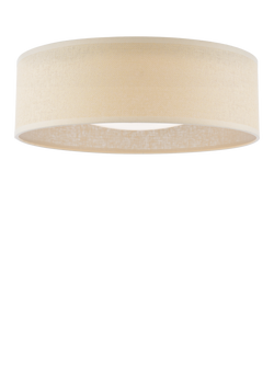 Laura Ashley Buckenham Ceiling Light, Natural Natural