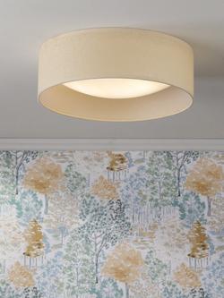 Laura Ashley Buckenham Ceiling Light - view 2, Natural Natural