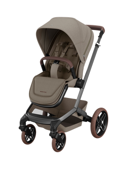 Maxi-Cosi Fame Stroller, Twillic Truffle/Brown Wheels, Twillic Truffle