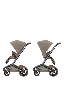 Maxi-Cosi Fame Stroller, Twillic Truffle/Brown Wheels - view 2, Twillic Truffle